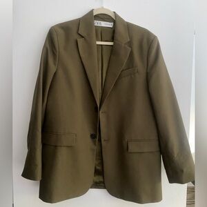Zara Olive Green Outerwear